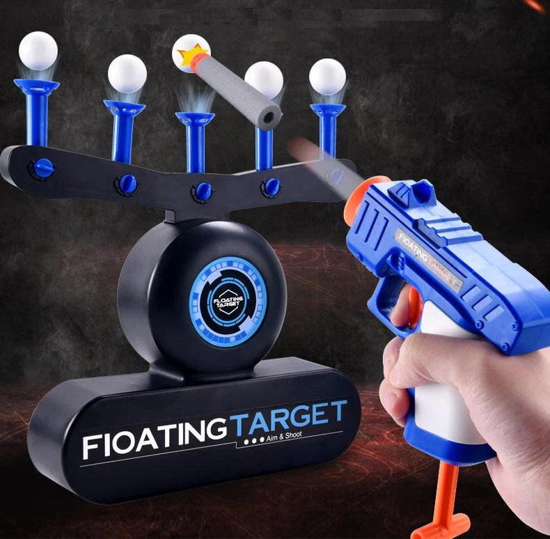 Floating Ball Target Shooting Soft Bullet Gun Toy For 2 Players